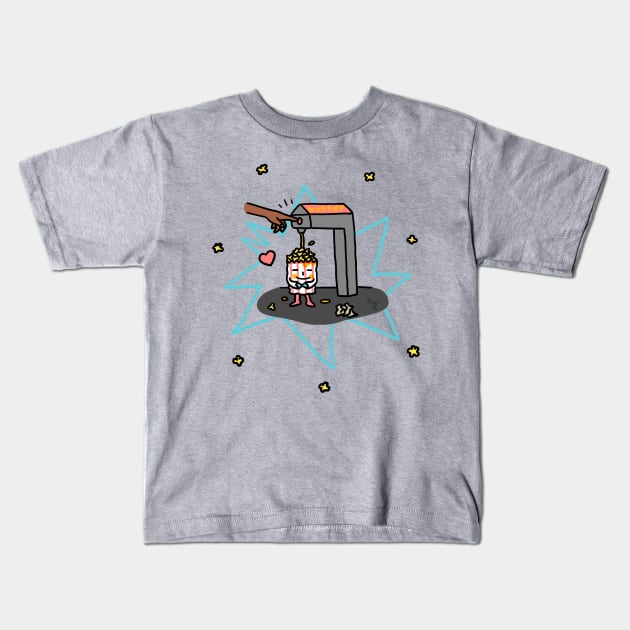 Showtime Kids T-Shirt by andrewstoveken